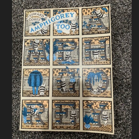 Coffee Table Book - Amphigorey Too (Book #2 in the Amphigorey Series) - Picture 1 of 2